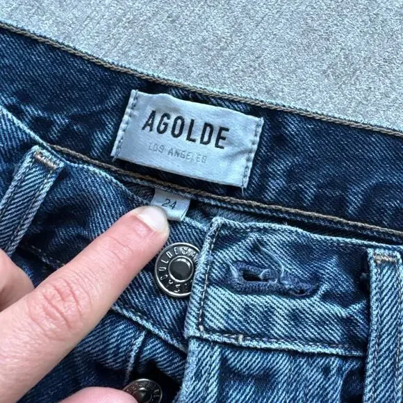 Agolde 90s Pinch Waist Jeans - Picture 3 of 4
